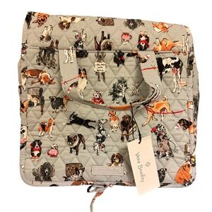 VERA BRADLEY Hanging Organizer Cosmetic Case - Dog Show Gray - Exact One - NWT
